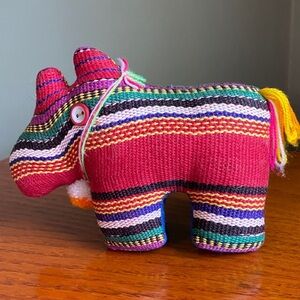 Colorful Striped Handwoven Rhino